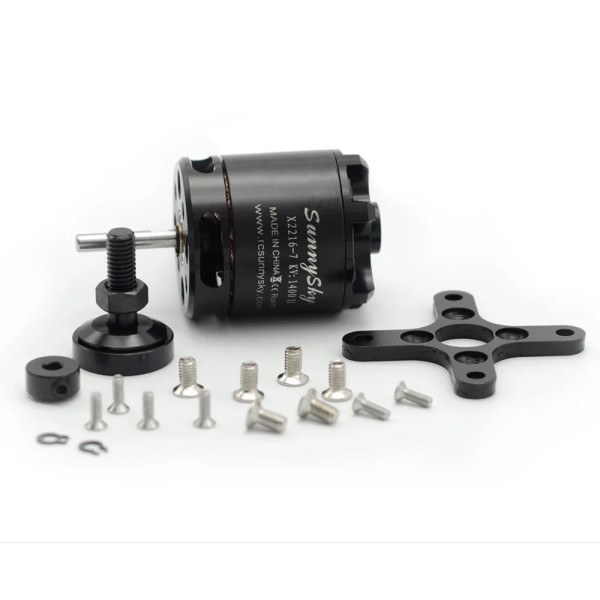 Original Sunnysky X2216 2216 880KV 1100KV 1250KV 1400KV 1800KV 2400KV II Outrunner Brushless Motor for RC Models 3D Airplane